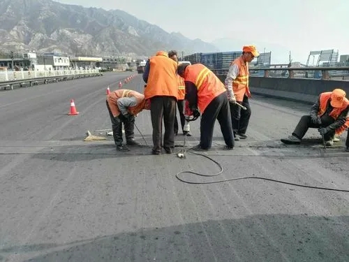 临河道路桥梁病害治理